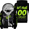 GRINCH - EW PEOPLE - FOX RACING - NEON - FLEECE ZIP HOODIE