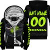 GRINCH - EW PEOPLE - HONDA - NEON - FLEECE ZIP HOODIE