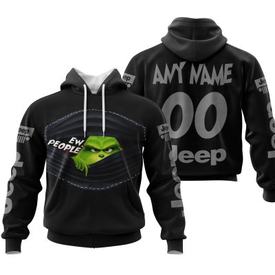 Grinch - Ew People - Jeep - Grey