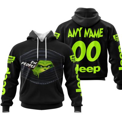 Grinch - Ew People - Jeep - Neon