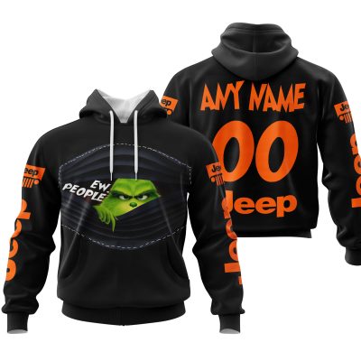 Grinch - Ew People - Jeep - Orange
