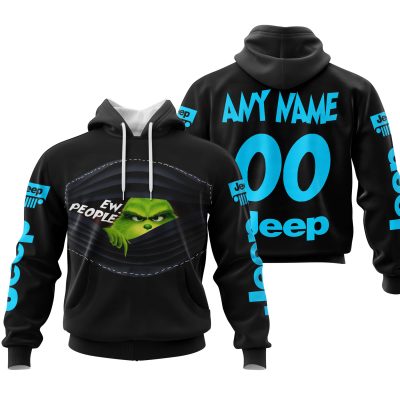 Grinch - Ew People - Jeep - Sky Blue