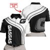 LIMITED EDITION MOTOCROCSS  -  CUSTOM NAME  V2  -  GAS GAS - POLO SHIRT