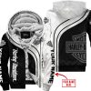 LIMITED EDITION MOTOCROCSS  -  CUSTOM NAME  V2  -  HARLEY DAVIDSON - FLEECE ZIP HOODIE