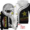 LIMITED EDITION MOTOCROCSS  -  CUSTOM NAME  V2  -  ROCKSTAR - FLEECE ZIP HOODIE