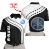 LIMITED EDITION MOTOCROCSS  -  CUSTOM NAME  V2  -  YAMAHA  -  BLUE - POLO SHIRT