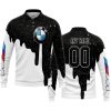 MOTOCROCSS LIMITED EDITION - CUSTOM NAME - BMW - LONG SLEEVE POLO SHIRT