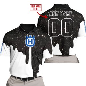 MOTOCROCSS LIMITED EDITION - CUSTOM NAME - HUSQVARNA - POLO SHIRT