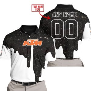 MOTOCROCSS LIMITED EDITION - CUSTOM NAME - KTM - POLO SHIRT