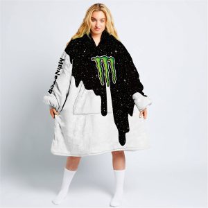 MOTOCROCSS LIMITED EDITION - CUSTOM NAME - MONSTER ENERGY - OODIE BLANKET HOODIE