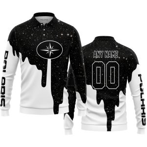 MOTOCROCSS LIMITED EDITION - CUSTOM NAME - POLARIS - LONG SLEEVE POLO SHIRT