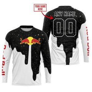 MOTOCROCSS LIMITED EDITION - CUSTOM NAME - REDBULL - JERSEY