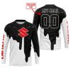 MOTOCROCSS LIMITED EDITION - CUSTOM NAME - SUZUKI - JERSEY