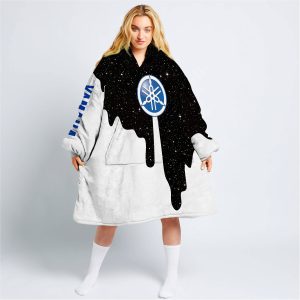 MOTOCROCSS LIMITED EDITION - CUSTOM NAME - YAMAHA - BLUE - OODIE BLANKET HOODIE