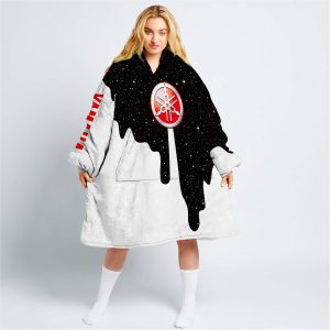 MOTOCROCSS LIMITED EDITION - CUSTOM NAME - YAMAHA - RED - OODIE BLANKET HOODIE