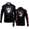 LIMITED EDITION SUPERMAN - DUCATI - LONG SLEEVE POLO SHIRT