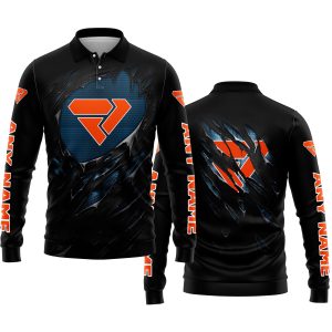 LIMITED EDITION SUPERMAN - FXR - LONG SLEEVE POLO SHIRT