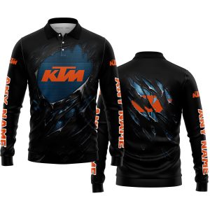 LIMITED EDITION SUPERMAN - KTM - LONG SLEEVE POLO SHIRT