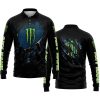 LIMITED EDITION SUPERMAN - MONSTER ENERGY - LONG SLEEVE POLO SHIRT