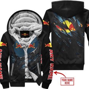 LIMITED EDITION SUPERMAN - RED BULL - FLEECE ZIP HOODIE