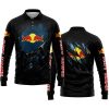 LIMITED EDITION SUPERMAN - RED BULL - LONG SLEEVE POLO SHIRT