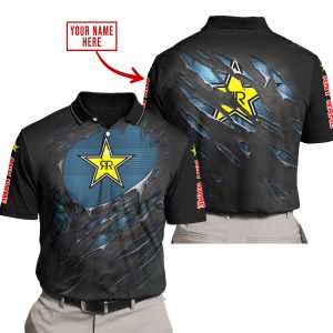 LIMITED EDITION SUPERMAN - ROCKSTAR ENERGY - POLO SHIRT