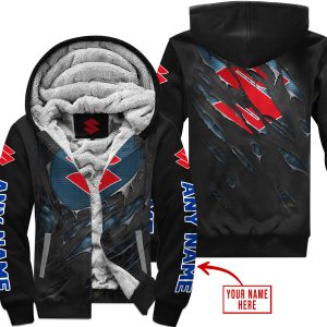 LIMITED EDITION SUPERMAN - SUZUKI - FLEECE ZIP HOODIE