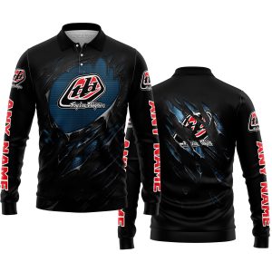 LIMITED EDITION SUPERMAN - TROY LEE DESIGNS - LONG SLEEVE POLO SHIRT