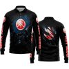 LIMITED EDITION SUPERMAN - YAMAHA RED - LONG SLEEVE POLO SHIRT