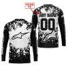 LIMITED EDITION MOTOCROCSS - CUSTOM NAME - ALPINESTARS - JERSEY
