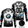 LIMITED EDITION MOTOCROCSS - CUSTOM NAME - BMW - SWEATER UGLY