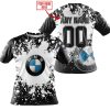LIMITED EDITION MOTOCROCSS - CUSTOM NAME - BMW - T-SHIRT