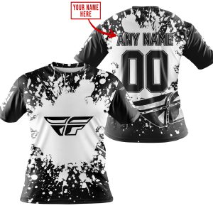 LIMITED EDITION MOTOCROCSS - CUSTOM NAME - FLY RACING - T-SHIRT