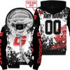 LIMITED EDITION MOTOCROCSS - CUSTOM NAME - GAS GAS - FLEECE ZIP HOODIE