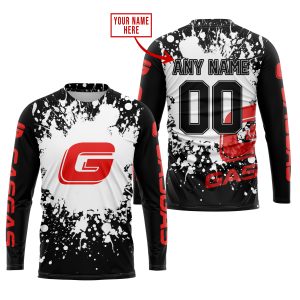 LIMITED EDITION MOTOCROCSS - CUSTOM NAME - GAS GAS - JERSEY