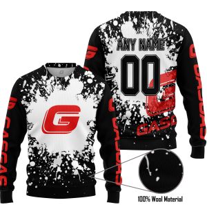 LIMITED EDITION MOTOCROCSS - CUSTOM NAME - GAS GAS - SWEATER UGLY