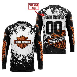 LIMITED EDITION MOTOCROCSS - CUSTOM NAME - HARLEY DAVIDSON - JERSEY