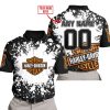 LIMITED EDITION MOTOCROCSS - CUSTOM NAME - HARLEY DAVIDSON - POLO SHIRT