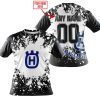 LIMITED EDITION MOTOCROCSS - CUSTOM NAME - HUSQVARNA - T-SHIRT