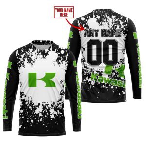 LIMITED EDITION MOTOCROCSS - CUSTOM NAME - KAWASAKI - JERSEY