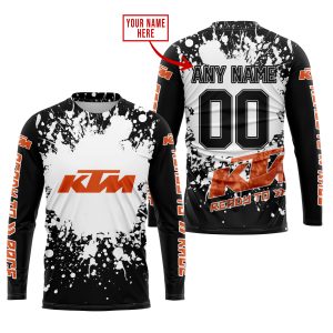 LIMITED EDITION MOTOCROCSS - CUSTOM NAME - KTM - JERSEY