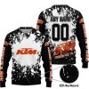 LIMITED EDITION MOTOCROCSS - CUSTOM NAME - KTM - SWEATER UGLY
