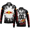 LIMITED EDITION MOTOCROCSS - CUSTOM NAME - REDBULL - LONG SLEEVE POLO SHIRT