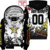 LIMITED EDITION MOTOCROCSS - CUSTOM NAME - ROCKSTAR - FLEECE ZIP HOODIE