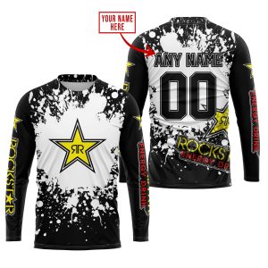 LIMITED EDITION MOTOCROCSS - CUSTOM NAME - ROCKSTAR - JERSEY