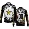 LIMITED EDITION MOTOCROCSS - CUSTOM NAME - ROCKSTAR - LONG SLEEVE POLO SHIRT
