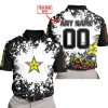 LIMITED EDITION MOTOCROCSS - CUSTOM NAME - ROCKSTAR - POLO SHIRT