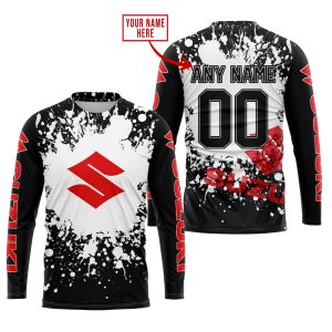 LIMITED EDITION MOTOCROCSS - CUSTOM NAME - SUZUKI - JERSEY