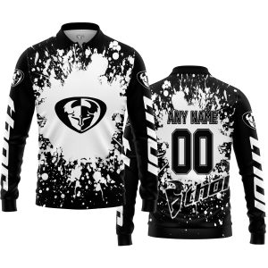 LIMITED EDITION MOTOCROCSS - CUSTOM NAME - THOR RACING - LONG SLEEVE POLO SHIRT