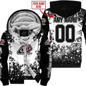 LIMITED EDITION MOTOCROCSS - CUSTOM NAME - TROY LEE DESIGNS - FLEECE ZIP HOODIE